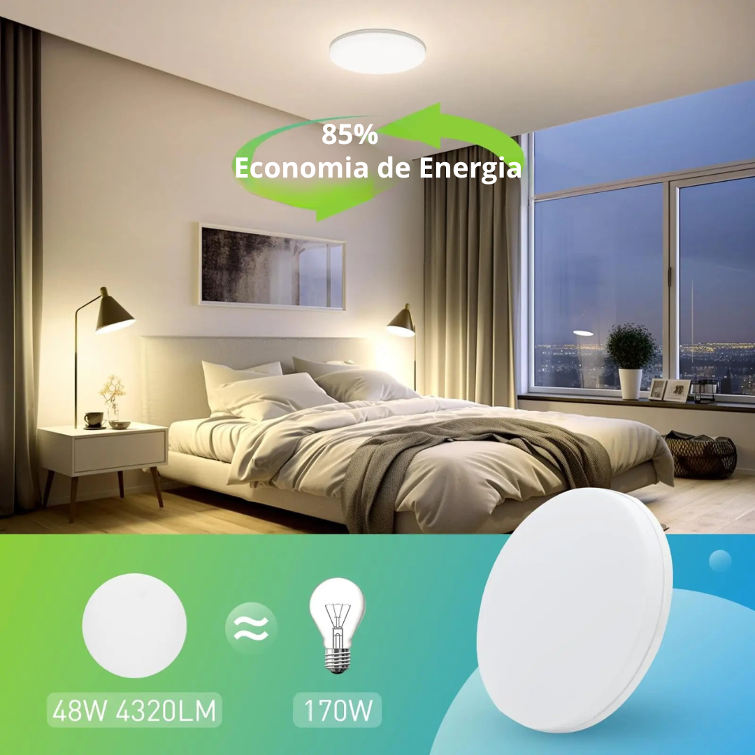 Plafon Redondo em Led