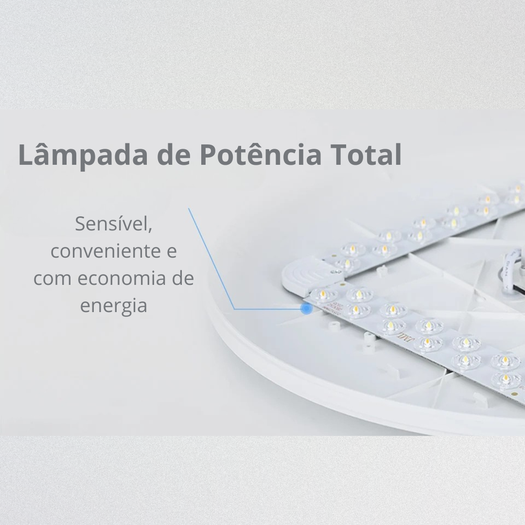 Plafon Redondo Inteligente em LED