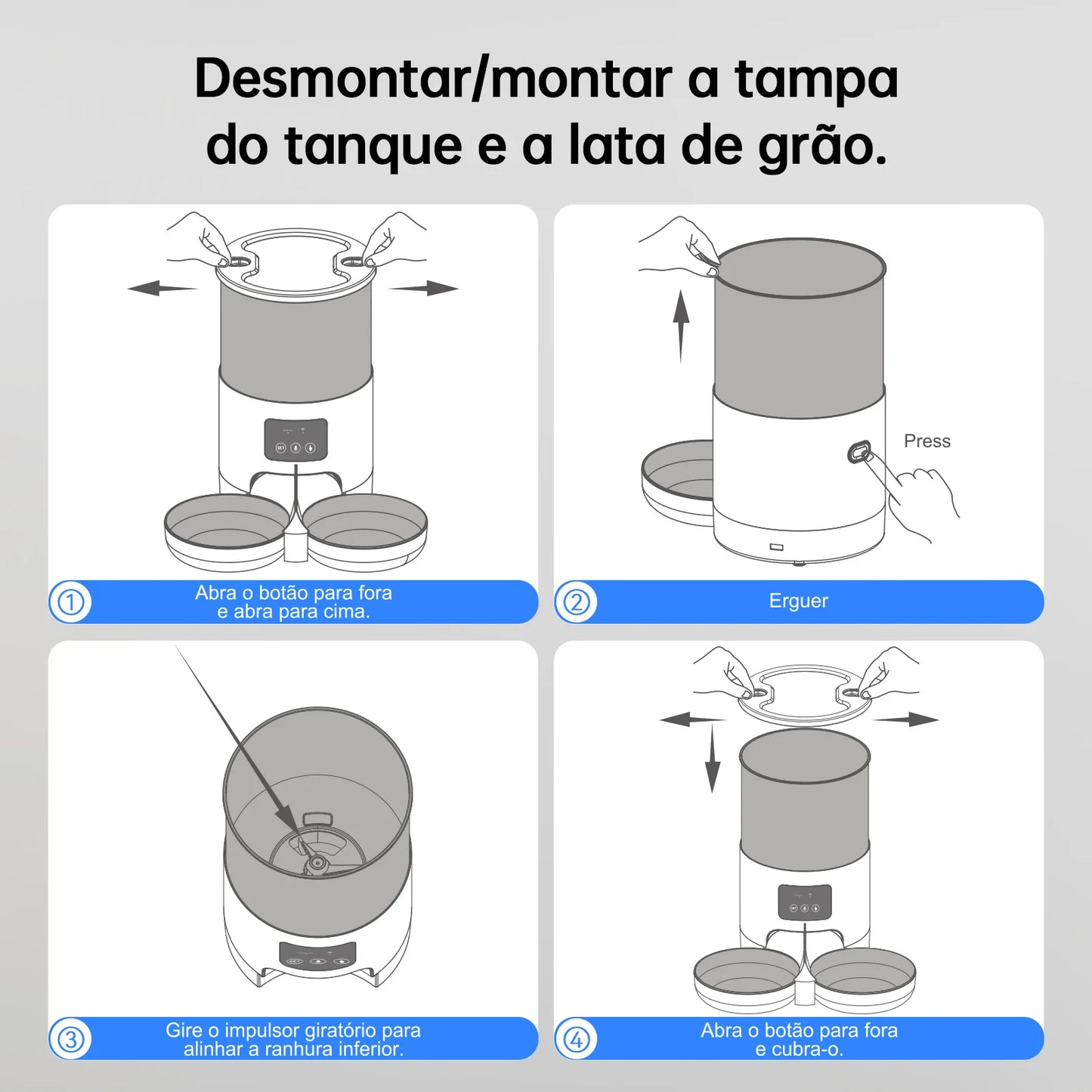 Alimentador Duplo Automático
