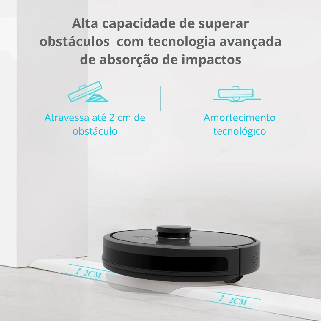 Aspirador de Pó Inteligente ABIR X8