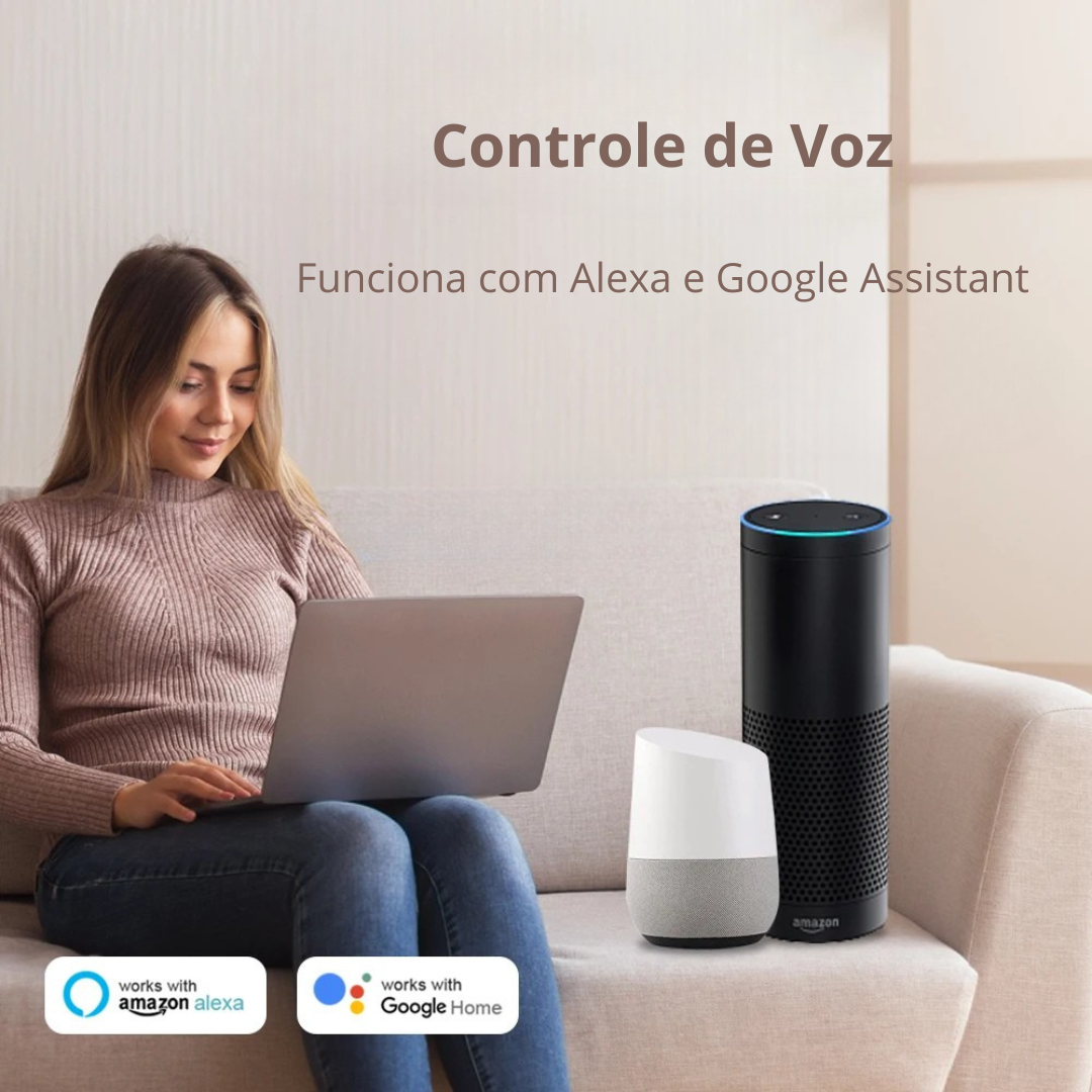 Filtro de Linha Inteligente com 4 Tomadas