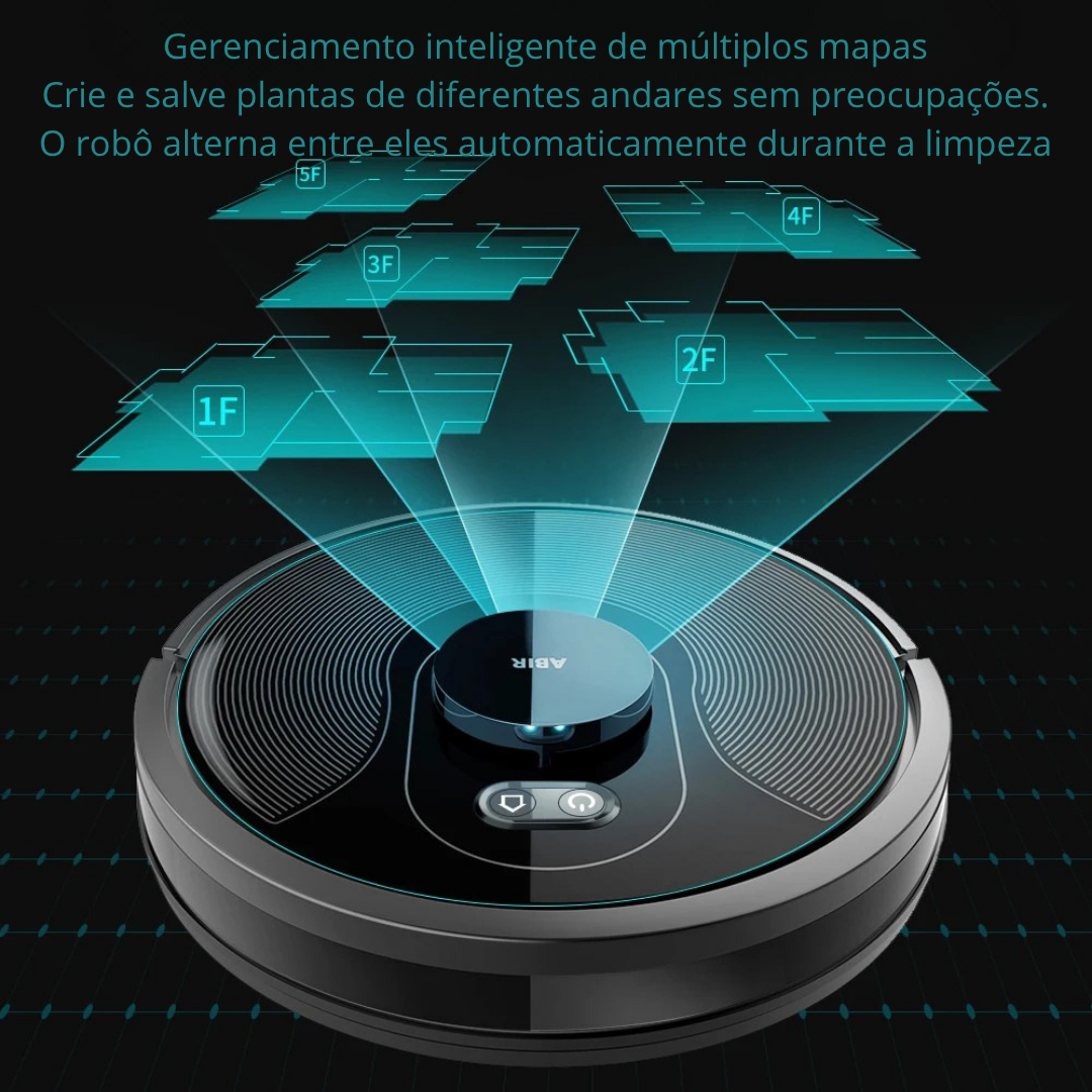 Aspirador de Pó Inteligente ABIR X8