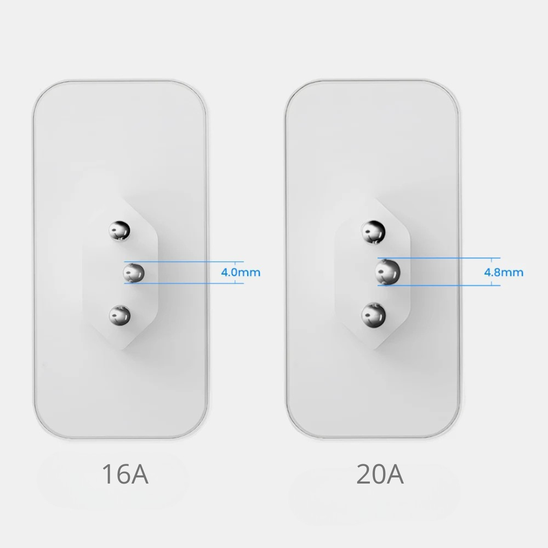 Plug Inteligente Wi-Fi 16A/20A
