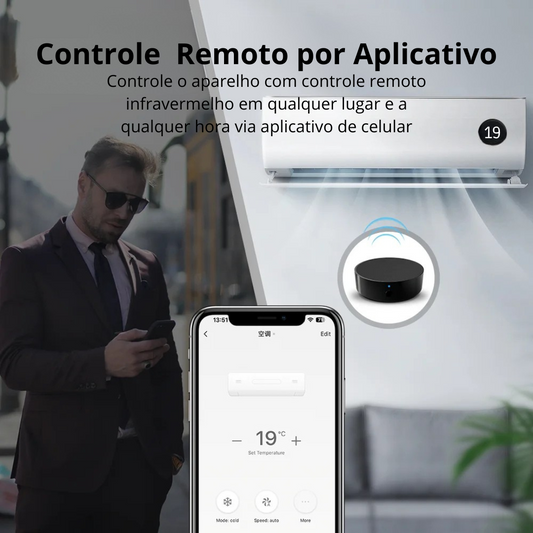 Controle Remoto Universal Wi-Fi IR RF