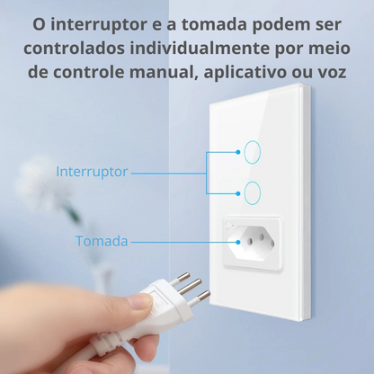 Interruptor Inteligente com Tomada
