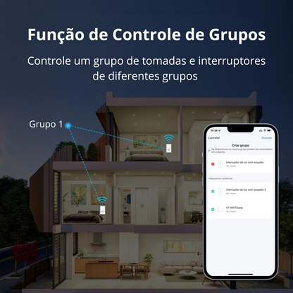 Interruptor Inteligente com Tomada