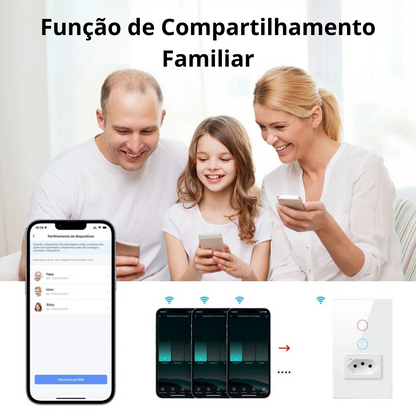 Interruptor Inteligente com Tomada