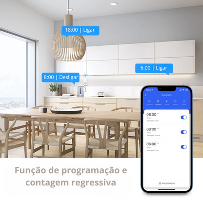 Interruptor Inteligente com Tomada