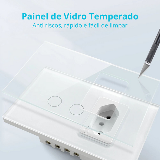 Interruptor Inteligente com Tomada