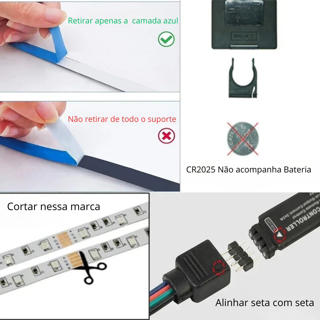 Fita de LED RGB