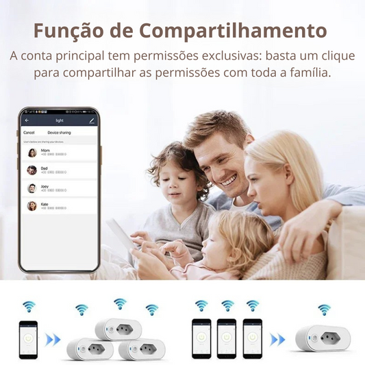 Plug 16/20A Wi-Fi ou Zigbee
