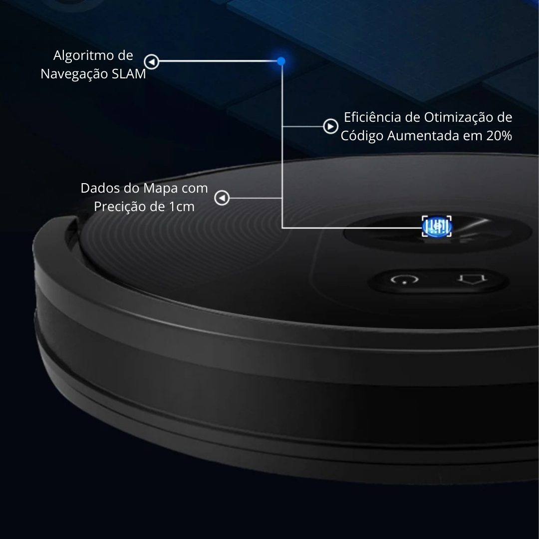 Aspirador de Pó Inteligente ABIR X6