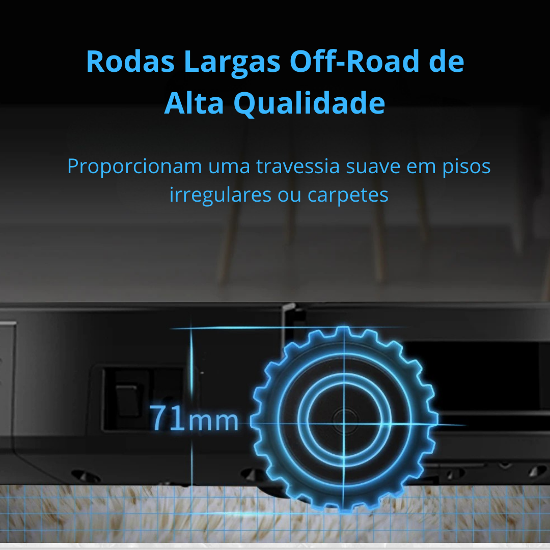 Aspirador de Pó Inteligente ABIR X6