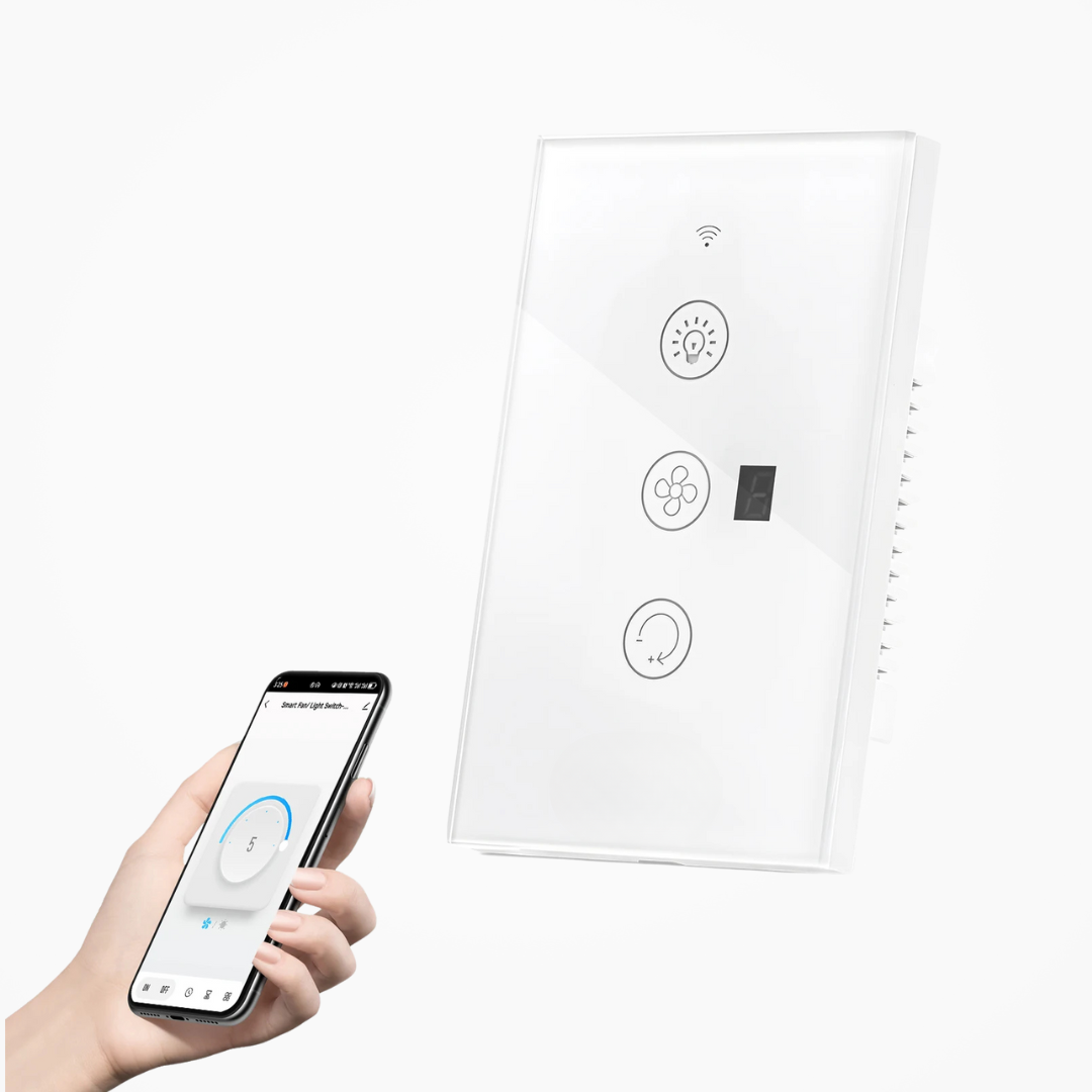 Interruptor de Ventilador Inteligente Wi-Fi