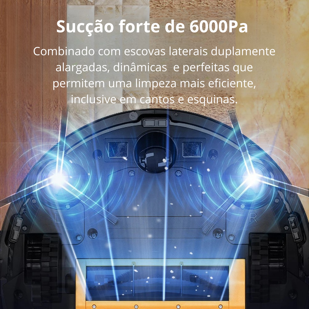 Aspirador de Pó Inteligente ABIR X6