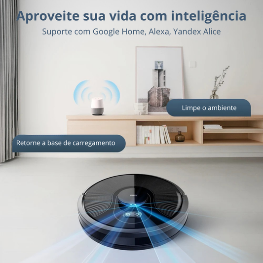 Aspirador de Pó Inteligente ABIR X8