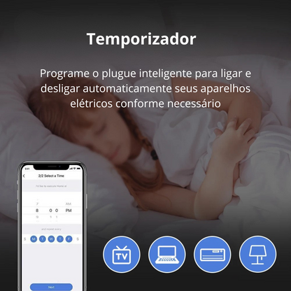 Filtro de Linha Inteligente com 4 Tomadas