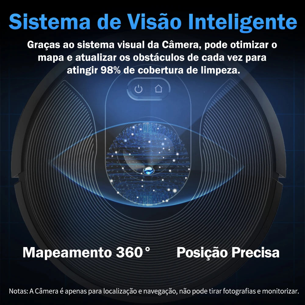 Aspirador de Pó Inteligente ABIR X6